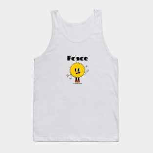 Aesthetic All We Need Is Peace Tank Top